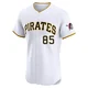 Men's Pittsburgh Pirates Esmerlyn Valdez ＃85 White Elite Home Jersey